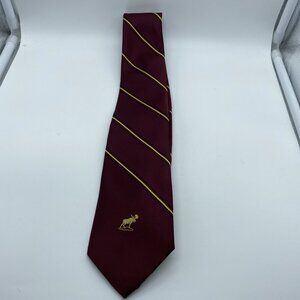 Fraternal Order of Moose Necktie Officer's Membership Achievement Award Burgundy